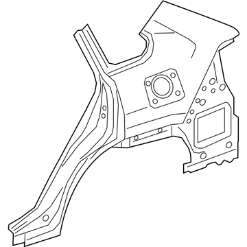 Toyota 61602-0R200 Panel Sub-Assembly, QUAR