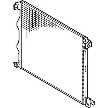 Toyota Grand Highlander Radiator - 16550-F0060