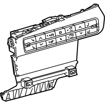 2022 Toyota Mirai Blower Control Switches - 55900-62140