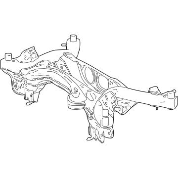 Toyota 51206-12220 MEMBER SUB-ASSY, RR