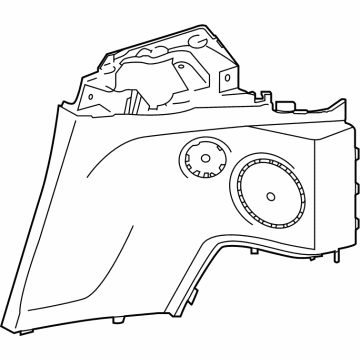 Toyota 62604-WAA01 Panel Sub-Assembly, QUAR