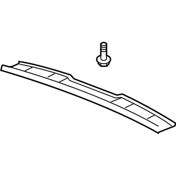 Toyota 64790-52010-B0 Panel Assy, Back Door Trim, Upper