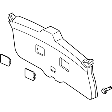 Toyota 67750-52090-B0 Board Assy, Back Door Trim