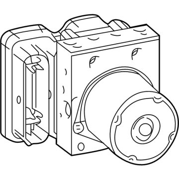 2022 Toyota Corolla Cross ABS Pump And Motor Assembly - 44050-0A150