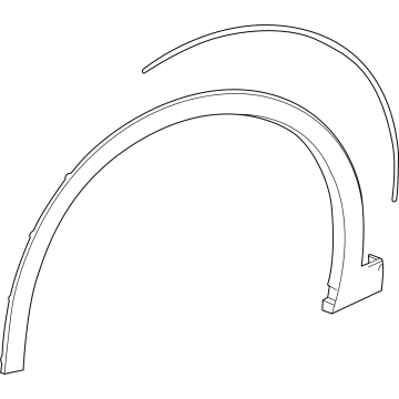 Toyota 75601-30130 MOULDING SUB-ASSY, F