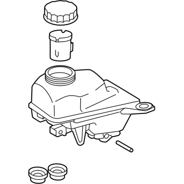 Toyota Corolla Brake Master Cylinder Reservoir - 47220-19025