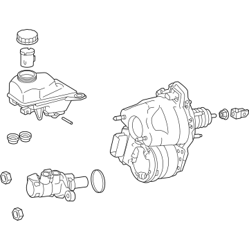 2024 Toyota Corolla Brake Master Cylinder - 47210-12591