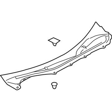 Toyota SU003-03134 COWL Panel Assembly LHD