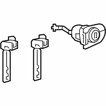 Toyota Crown Door Lock Cylinder - 69052-30360