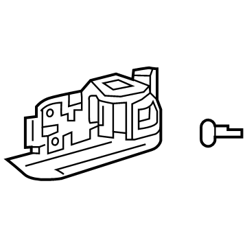 Toyota 69206-33150-A0 Handle Sub-Assembly, Doo