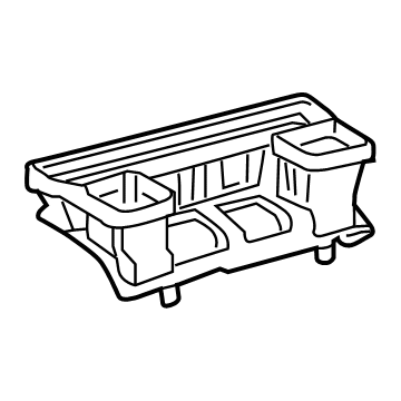 Toyota 87201-30760 DUCT SUB-ASSY, AIR