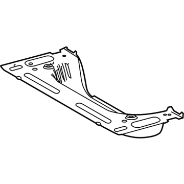 2016 Toyota Mirai Floor Pan - 58312-62010