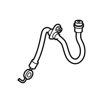 Toyota 90947-A2147 HOSE, FLEXIBLE