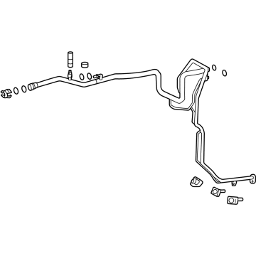 Toyota Grand Highlander A/C Hose - 88710-0EB00