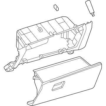 2024 Toyota Grand Highlander Glove Box - 55303-0E200-C0