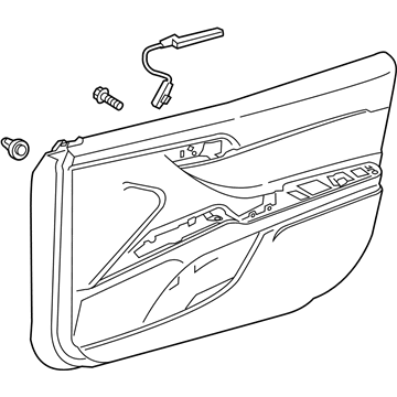 Toyota 67620-06N00-B4 Panel Assembly, Front Door