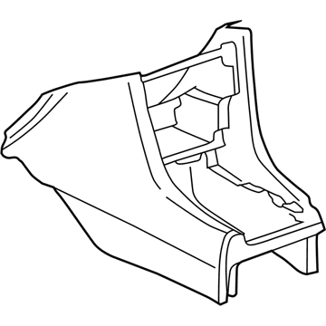 1997 Toyota Camry Center Console Base - 58810-AA010-E0