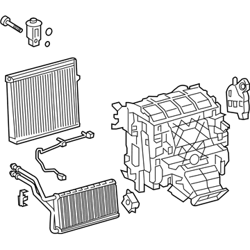 Toyota 87050-0R110 Radiator Assembly, Air C