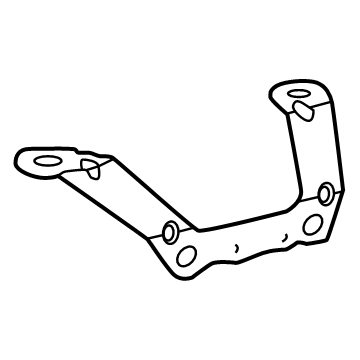 Toyota 86244-30070 BRACKET, EQUALIZER S