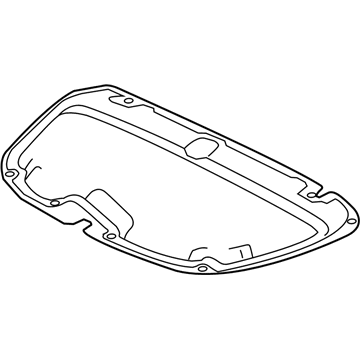 Toyota 53341-12340 Insulator, Hood