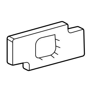 Toyota 81572-13210 Gasket, Stop Ctr Lam