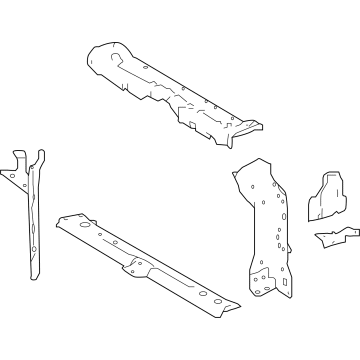 2025 Toyota Corolla Cross Radiator Support - 53201-0A905