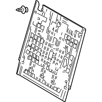 Toyota 79207-0E190-C0 BOARD SUB-ASSY, NO.2