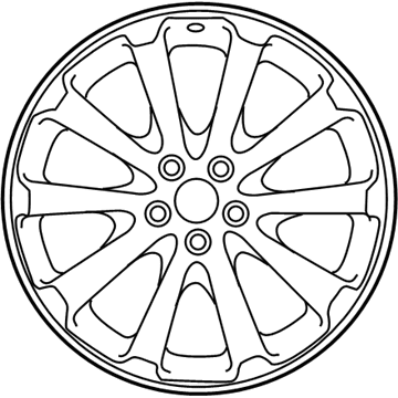 Toyota Venza Spare Wheel - 42611-0T021