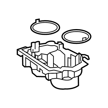 Toyota Prius AWD-e Cup Holder - 58803-47020