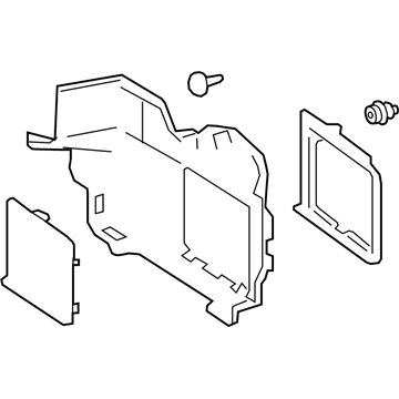 Toyota 64722-07020-C0 Cover, Luggage Compartment