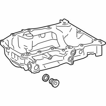 2025 Toyota GR Corolla Oil Pan - 12101-18050