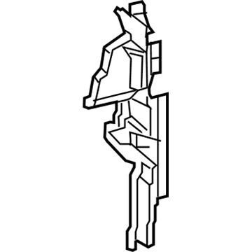 Toyota 16593-F0340 Guide, Radiator Air