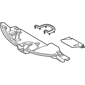 Toyota 53295-08021 SEAL, COOL AIR INTAK