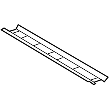 Toyota 16592-F0090 Guide, Radiator Air