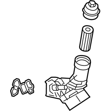 Toyota 15670-WAA01 Bracket Assembly, Oil Fi