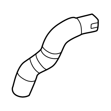 2024 Toyota Prius AWD-e Coolant Reservoir Hose - 16283-24020