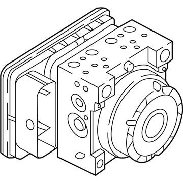 2017 Toyota Yaris iA ABS Pump And Motor Assembly - 44050-WB006