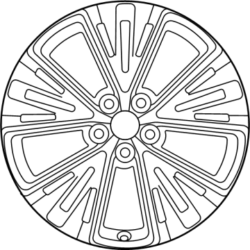 Toyota 42611-47671 WHEEL, DISC