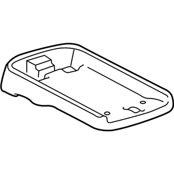 2005 Toyota Sienna Center Console Base - 58811-AE010-B1