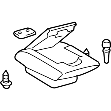 Toyota 58905-AE010-E0 Door Sub-Assy, Console Compartment