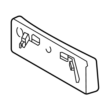 2020 Toyota Mirai License Plate - 52114-62010