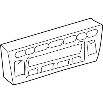 Toyota 55902-07030 Control Sub-Assy, Heater