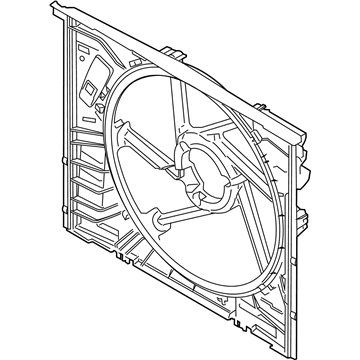 2022 Toyota GR Supra Fan Shroud - 16711-WAA03