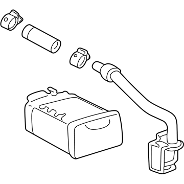 Toyota 77740-47030 Canister Assy, Charcoal