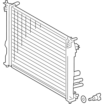 Toyota 16400-25210 RADIATOR ASSY