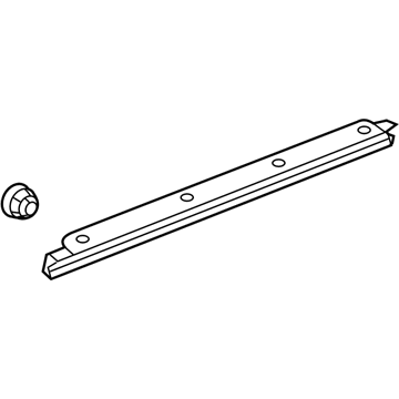 Toyota 75735-AC020-C0 Moulding, Front Door Outside, Lower RH