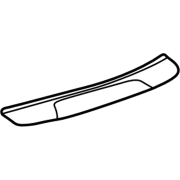 Toyota 67915-06110 Plate, Rear Door SCUFF