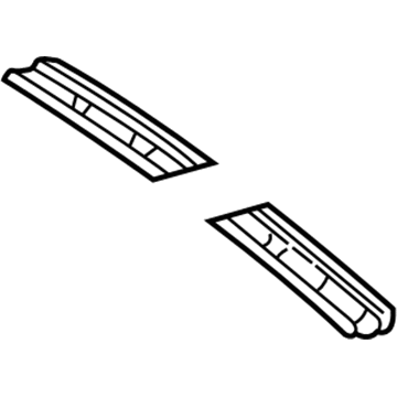 Toyota 63237-AC010 Frame, Sliding Roof Housing, Rear