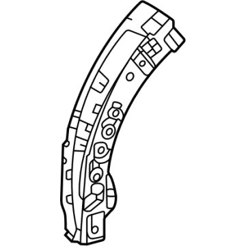 Toyota 53714-0E040 EXTENSION, FR FENDER