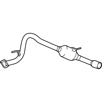 2024 Toyota Tundra Exhaust Pipe - 17430-F4020